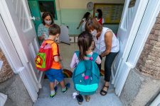 El primer dia d’escola